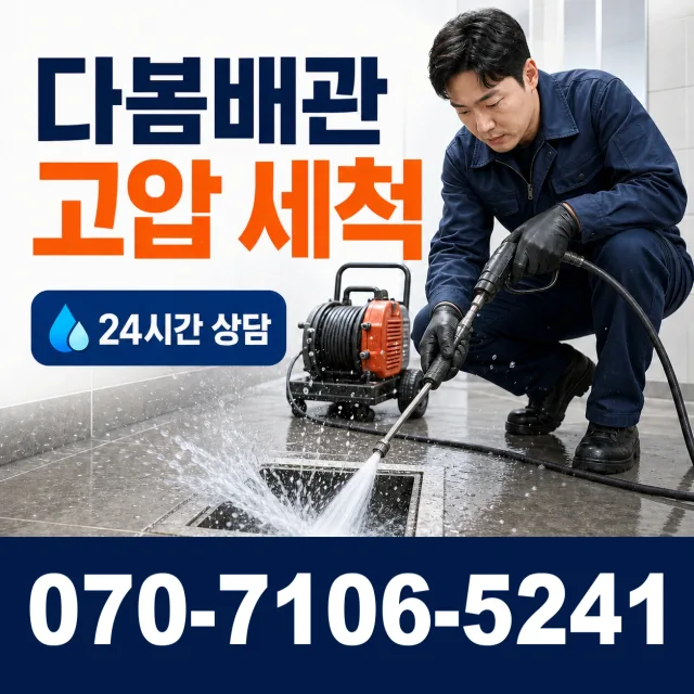 전남광주 해남군 삼산면 원진새길 하수구뚫기 상담 이미지 4